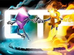 以太坊(ETH)ETF资金流入量连续六日力压比特币(BTC)，创罕见逆转行情