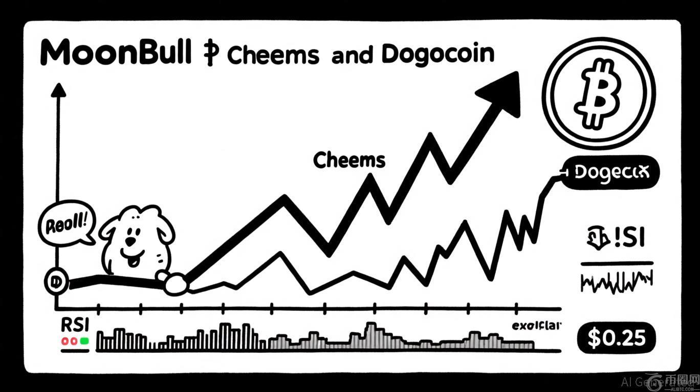 MoonBull、Cheems 和 Dogecoin：2025 年加密货币牛市的战略切入点