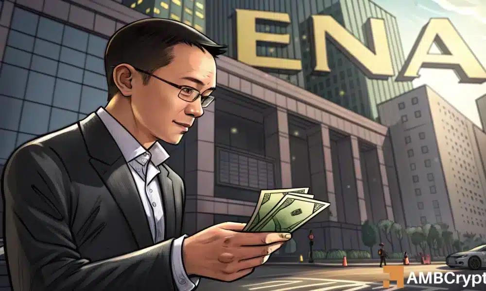 赵长鹏的 YZi Labs 进一步加深了对 Ethena 的押注——这对 ENA 意味着什么