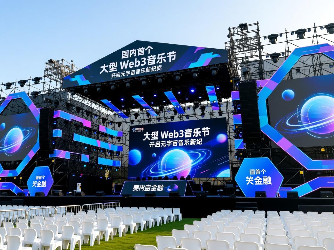 国内首个大型Web3音乐节，开启元宇宙音乐新纪元
