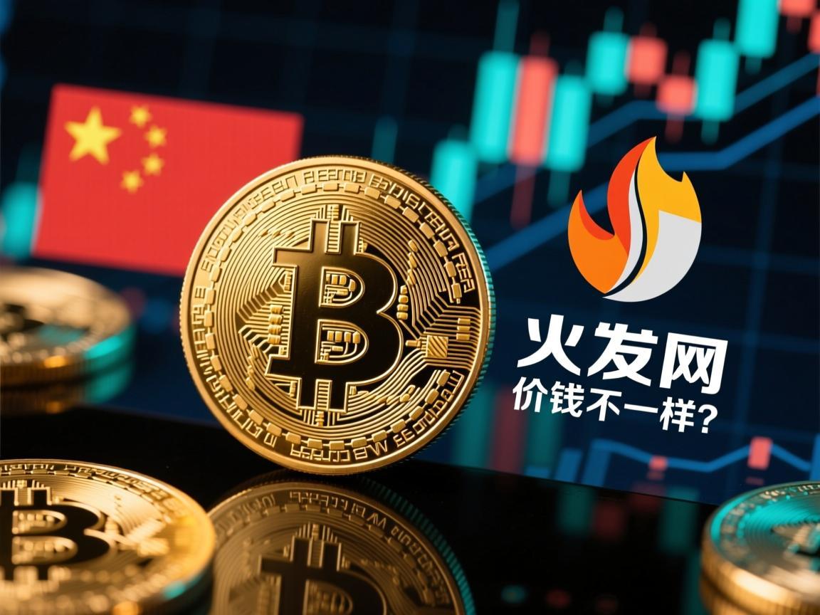 为什么比特币中国和火币网，的比特币价钱不一样