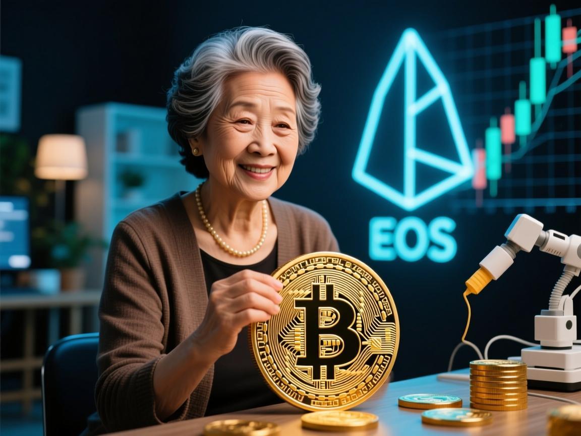 当阿姨遇上区块链，EOS阿姨币的社区实验与争议