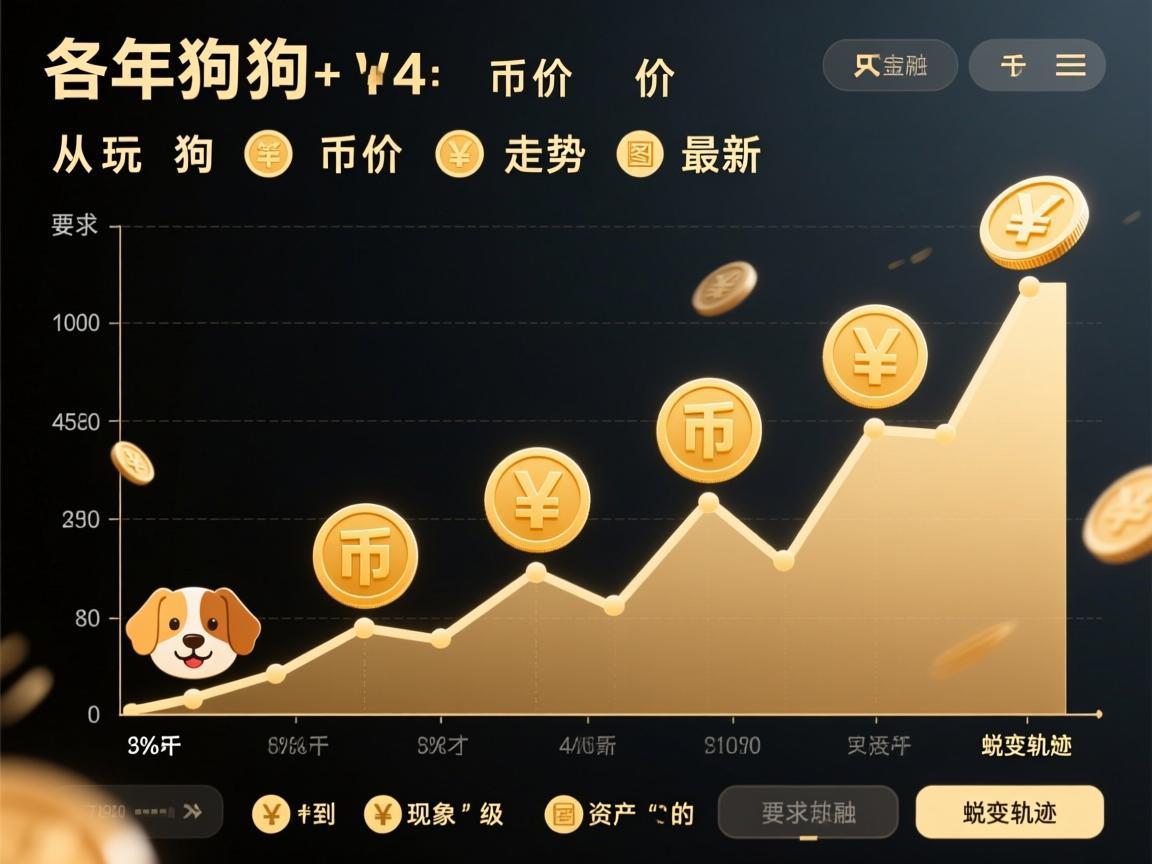 各年狗狗币价格走势图最新，从玩笑币到现象级资产的蜕变轨迹