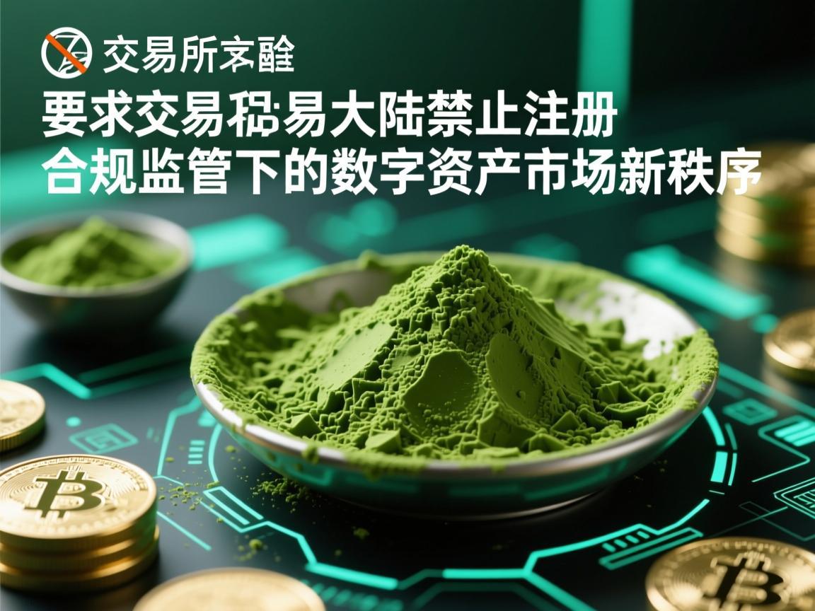 抹茶交易所大陆禁止注册，合规监管下的数字资产市场新秩序