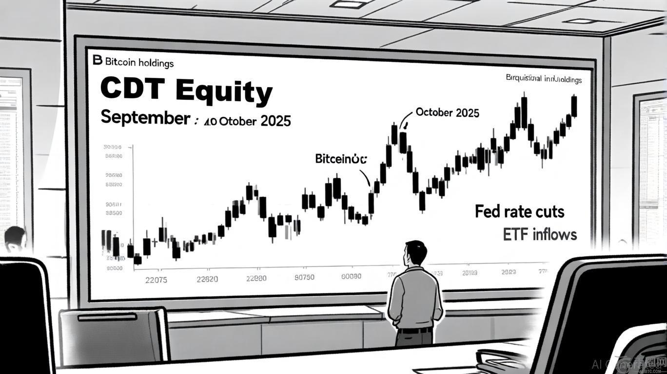 CDT Equity 的战略性比特币配置及其对机构采用的影响