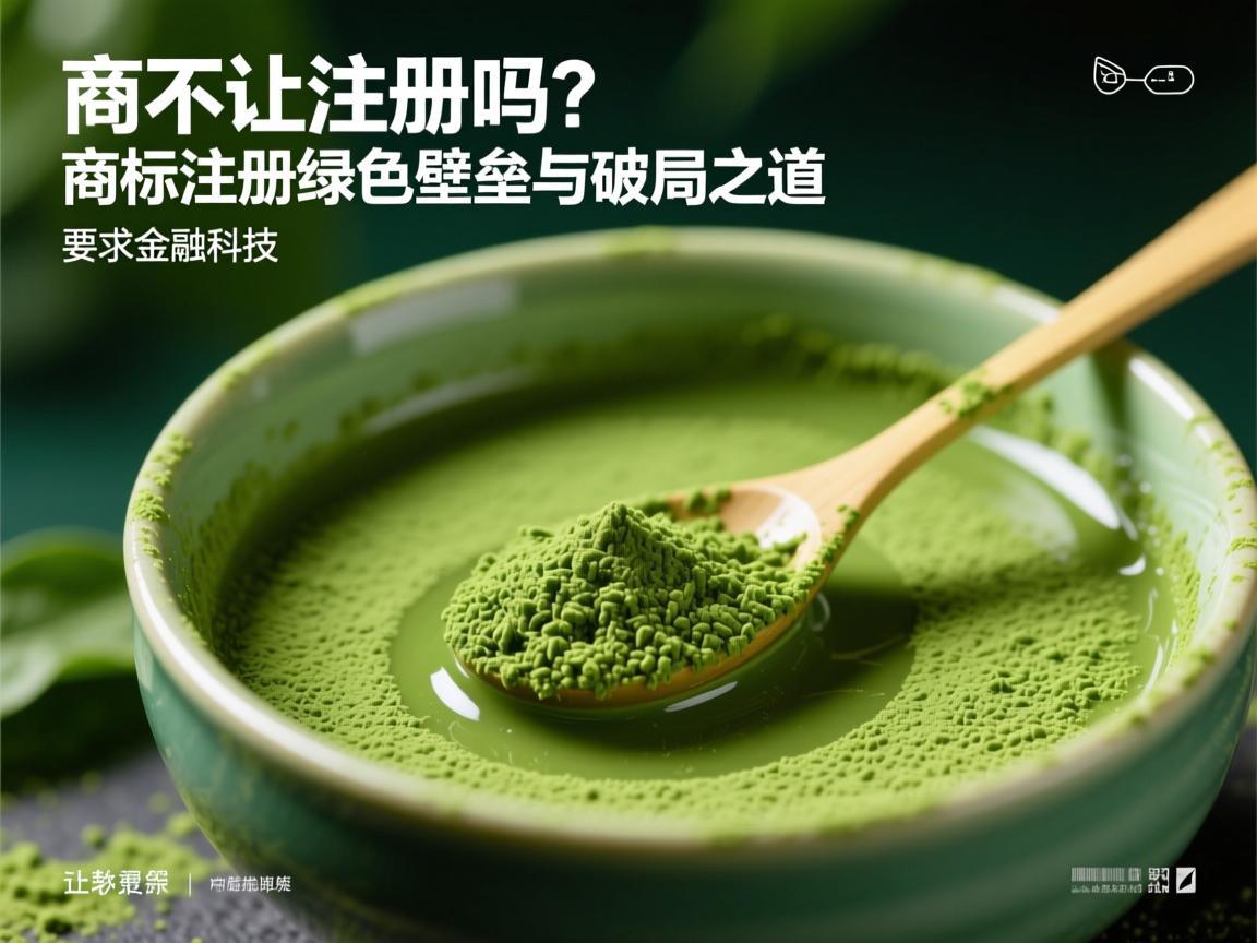 抹茶不让注册吗？商标注册的绿色壁垒与破局之道