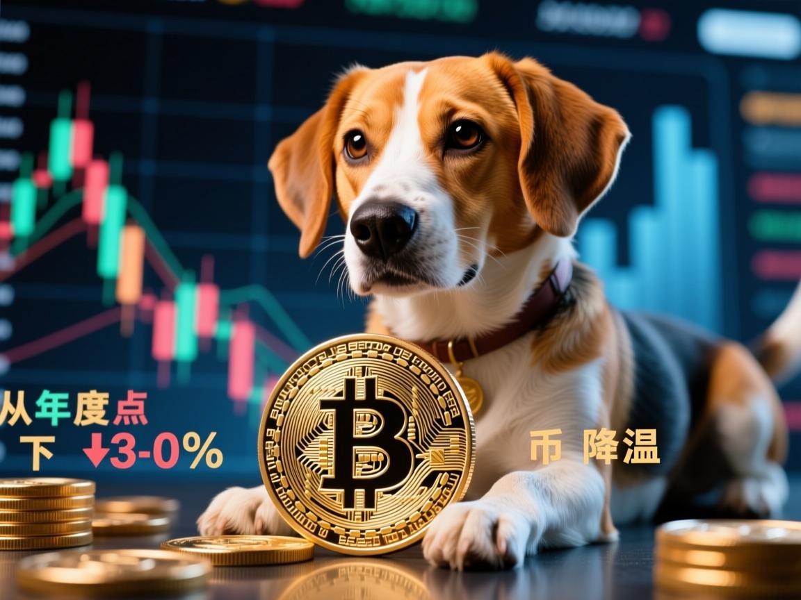 狗狗币从年度高点下跌30%加密市场波动下的网红币降温