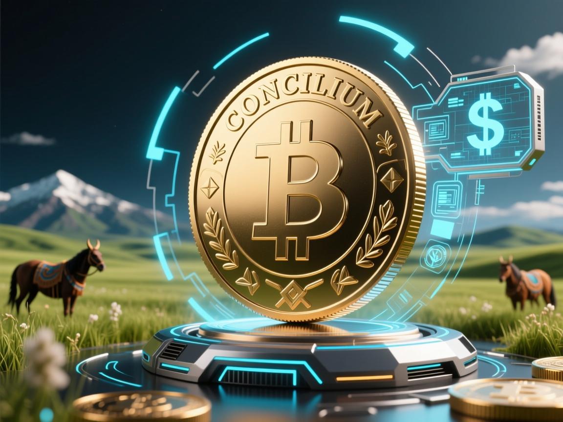 蒙币CONCILIUM，草原文明与现代金融的交汇符号