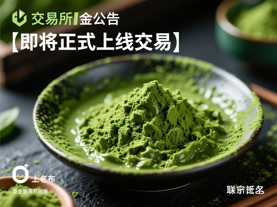 抹茶交易所上币公告，项目名称]即将正式上线交易