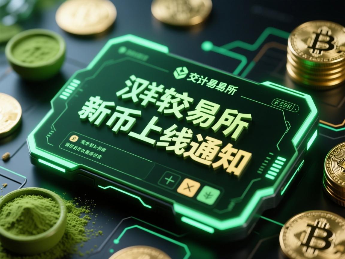 抹茶交易所新币上线通知