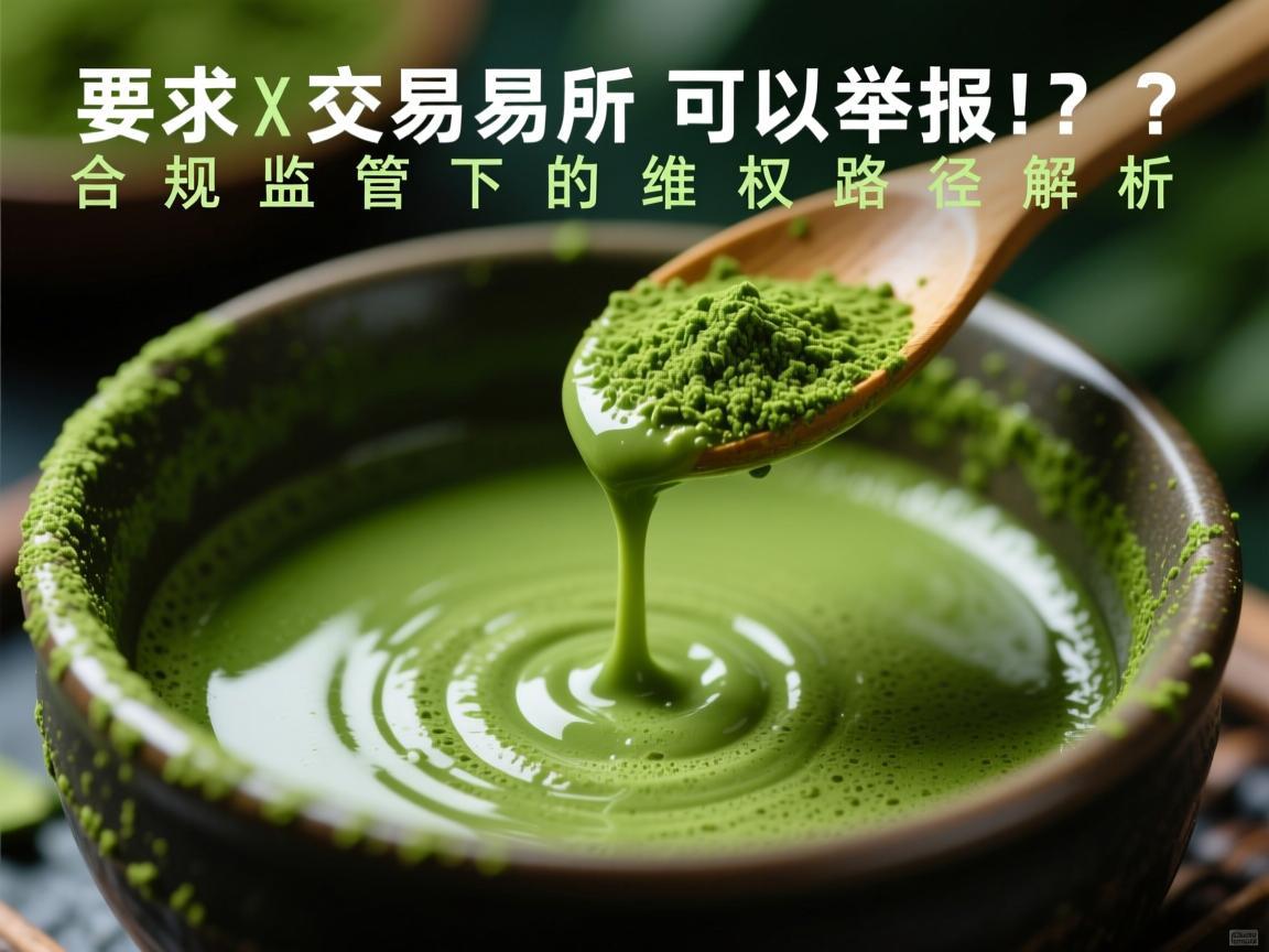 抹茶交易所可以举报吗 合规监管下的维权路径解析
