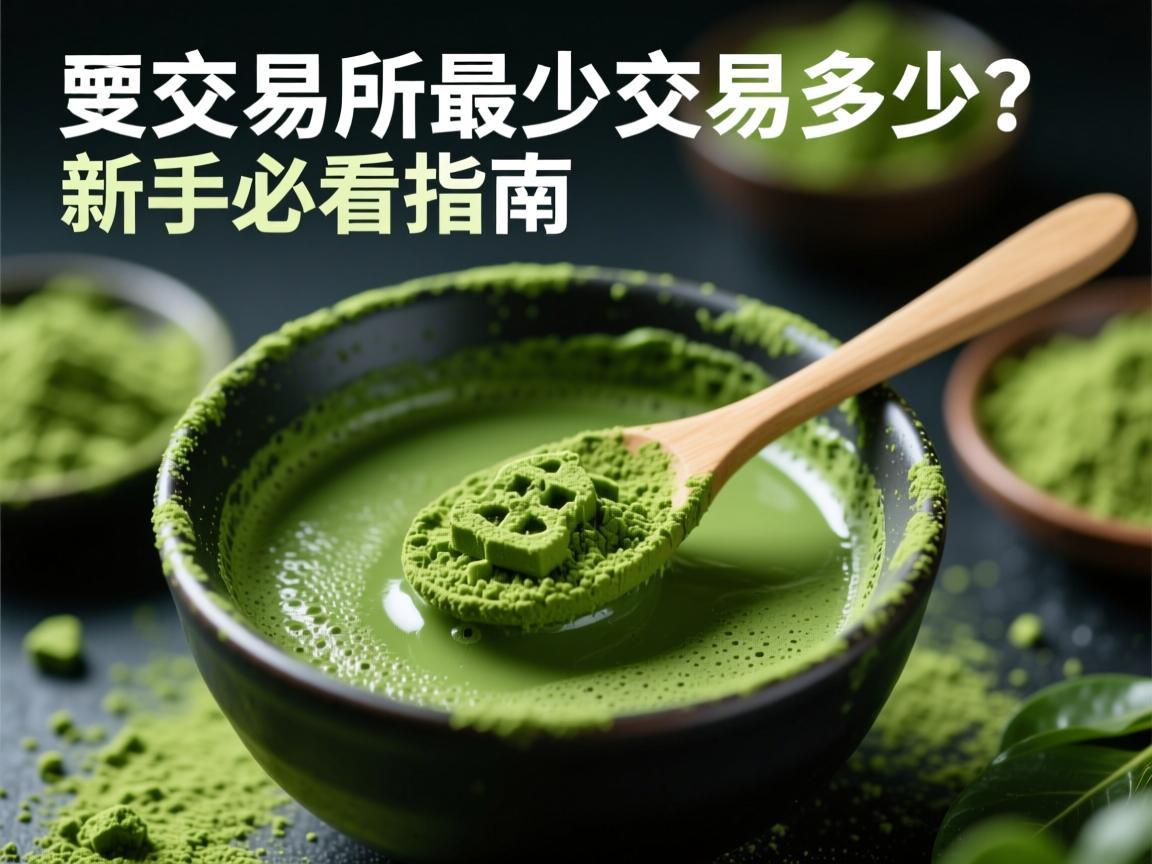 抹茶交易所最少交易多少 新手必看指南