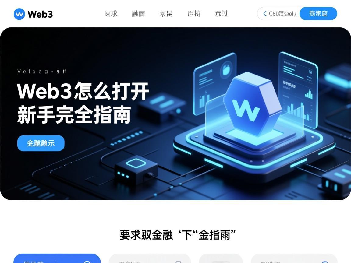Web3网站怎么打开，新手完全指南