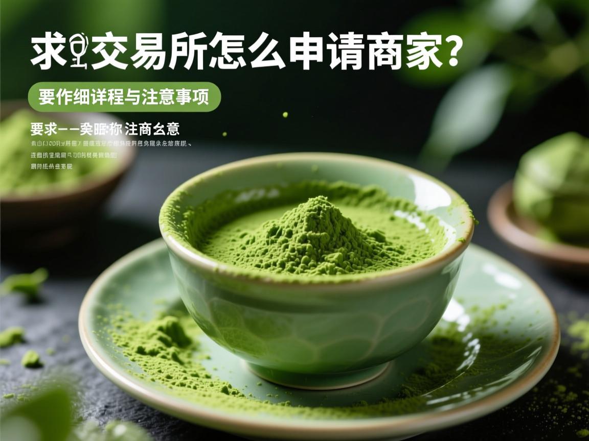 抹茶交易所怎么申请商家，详细流程与注意事项