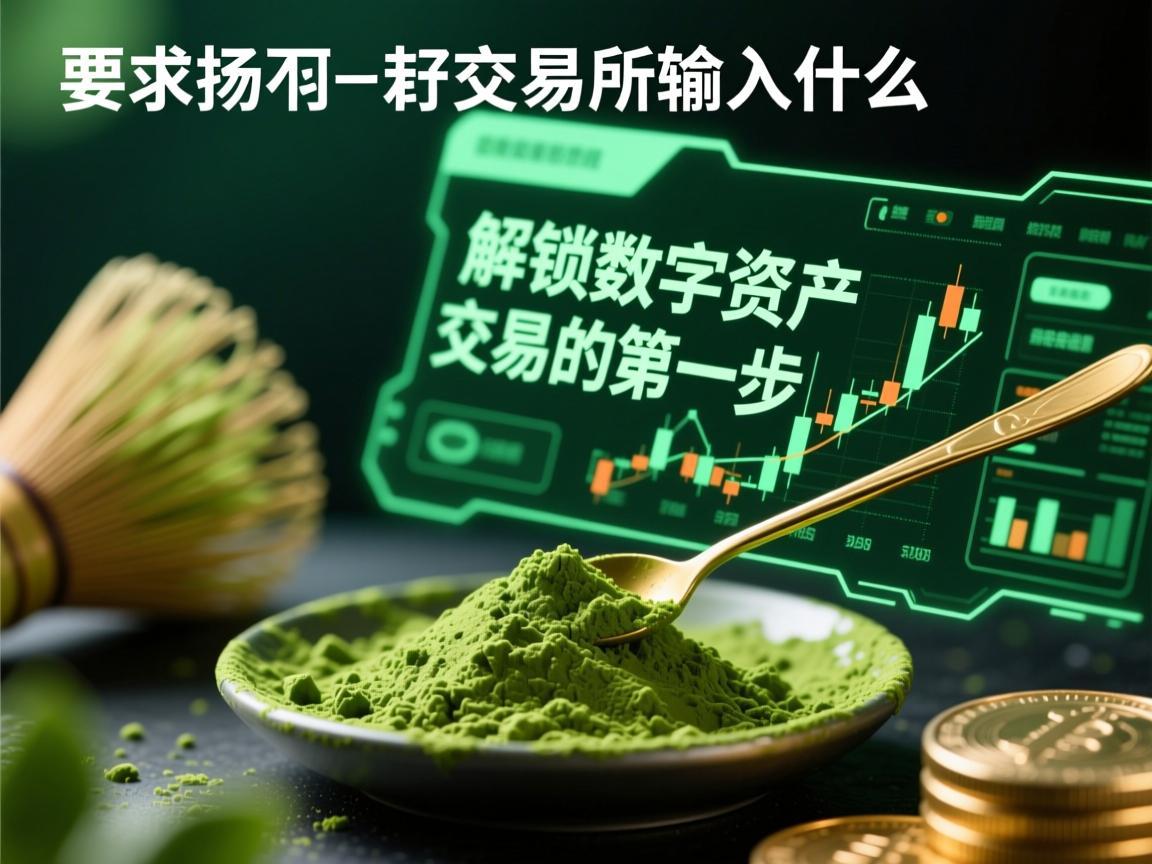 抹茶交易所输入什么，解锁数字资产交易的第一步
