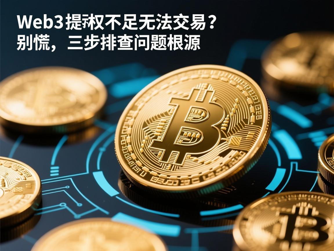 Web3提示权限不足无法交易 别慌，三步排查问题根源