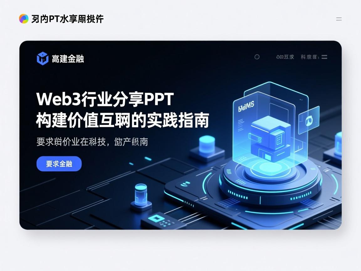 Web3行业分享PPT，构建价值互联网的实践指南