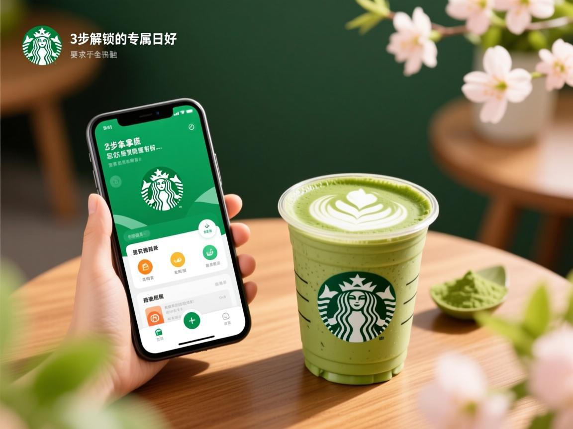 星巴克App怎么点抹茶拿铁 3步解锁你的专属春日好味