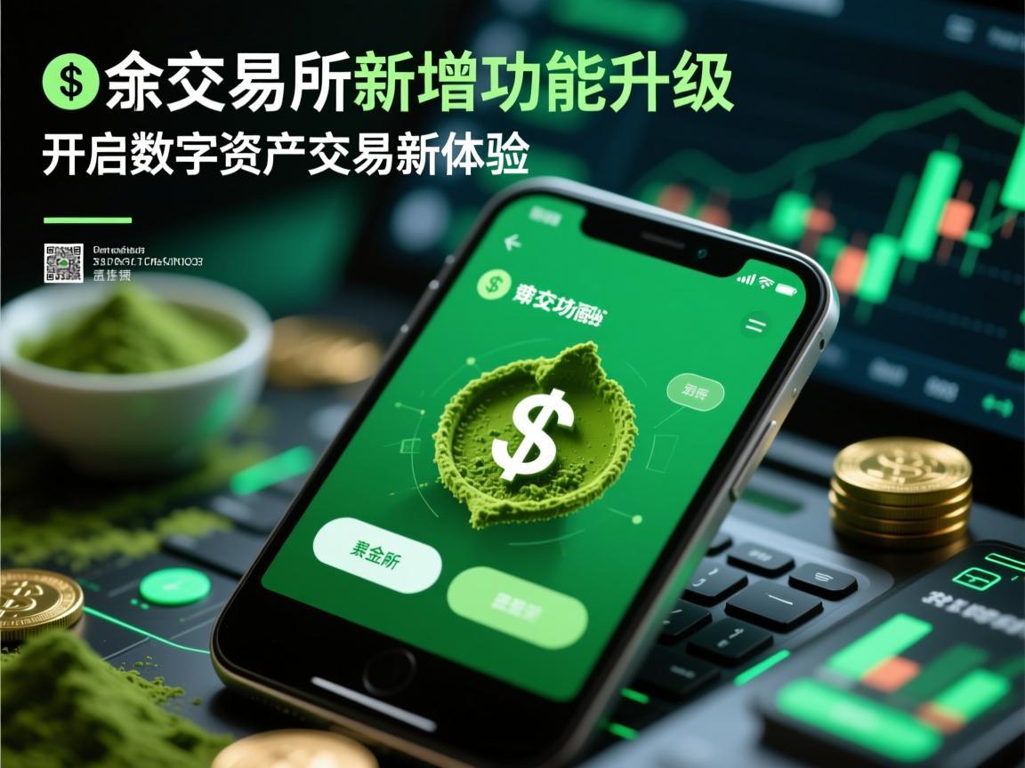 抹茶交易所新增功能升级，开启数字资产交易新体验