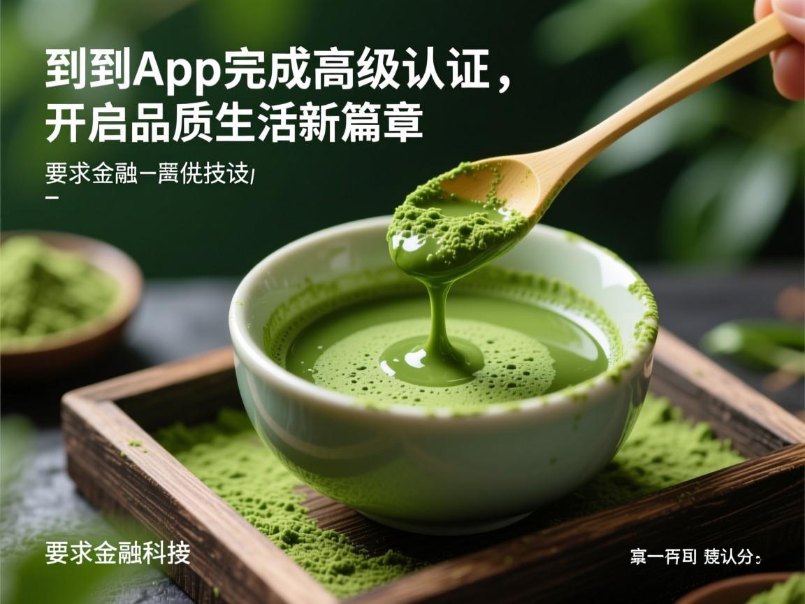 抹茶请到App完成高级认证，开启品质生活新篇章