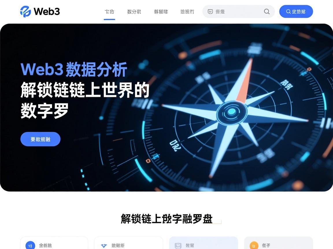 Web3数据分析网站，解锁链上世界的数字罗盘