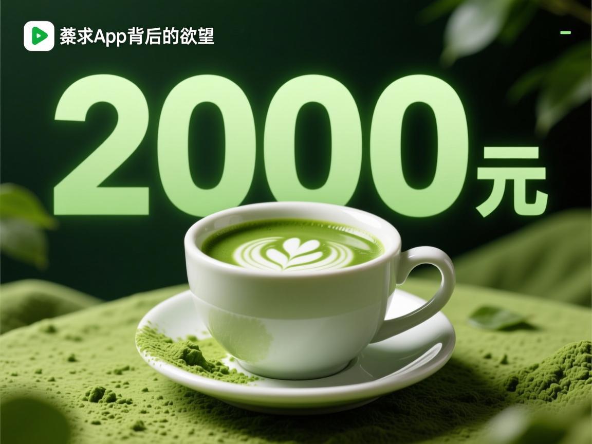 抹茶App里的2000元消费，一杯抹茶背后的数字欲望