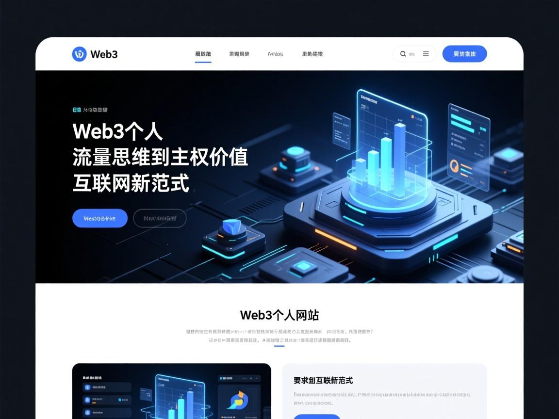 Web3个人网站，从流量思维到主权价值的互联网新范式