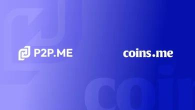 在去中心化交易所 (DEX) 中体验中心化交易所 (CEX)：P2P.me 推出 Coins.me，实现简单、免 Gas 费的加密货币兑换