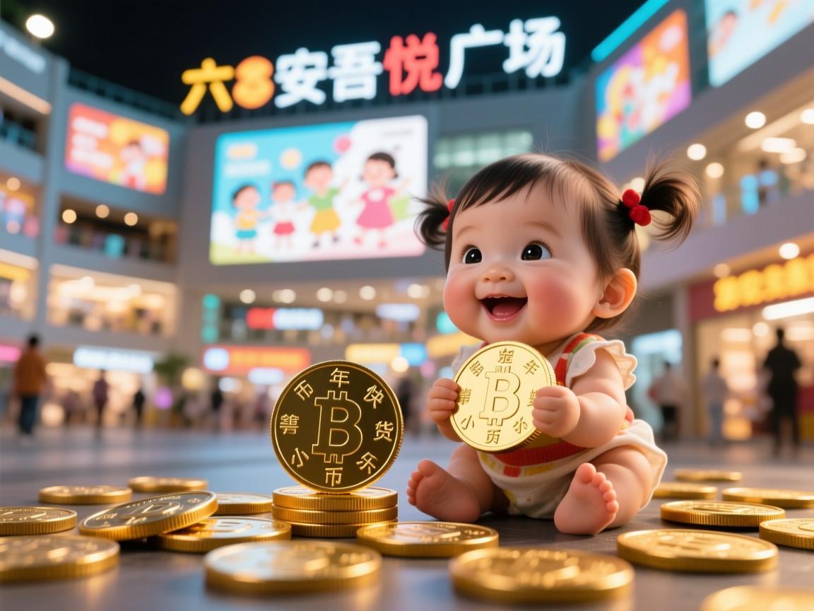 六安吾悦广场的娃娃币，童年快乐的小小货币