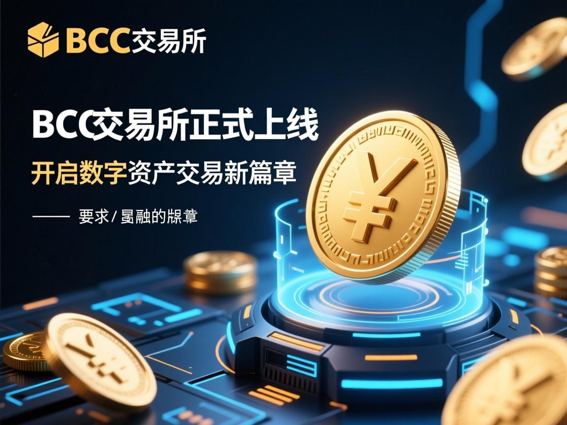 BCC交易所正式上线，开启数字资产交易新篇章