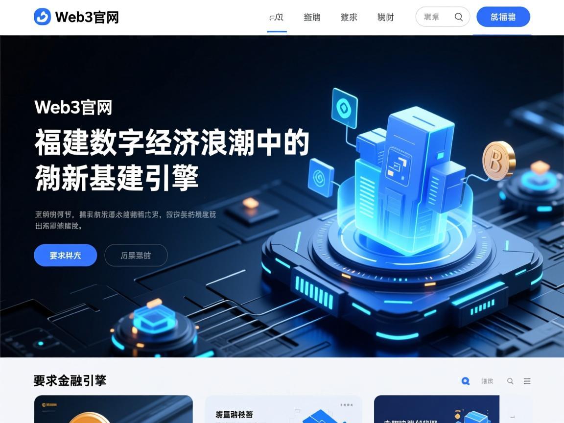 Web3官网，福建数字经济浪潮中的新基建引擎