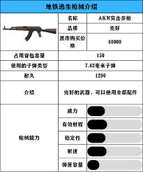 地铁逃生中T0枪械有哪些