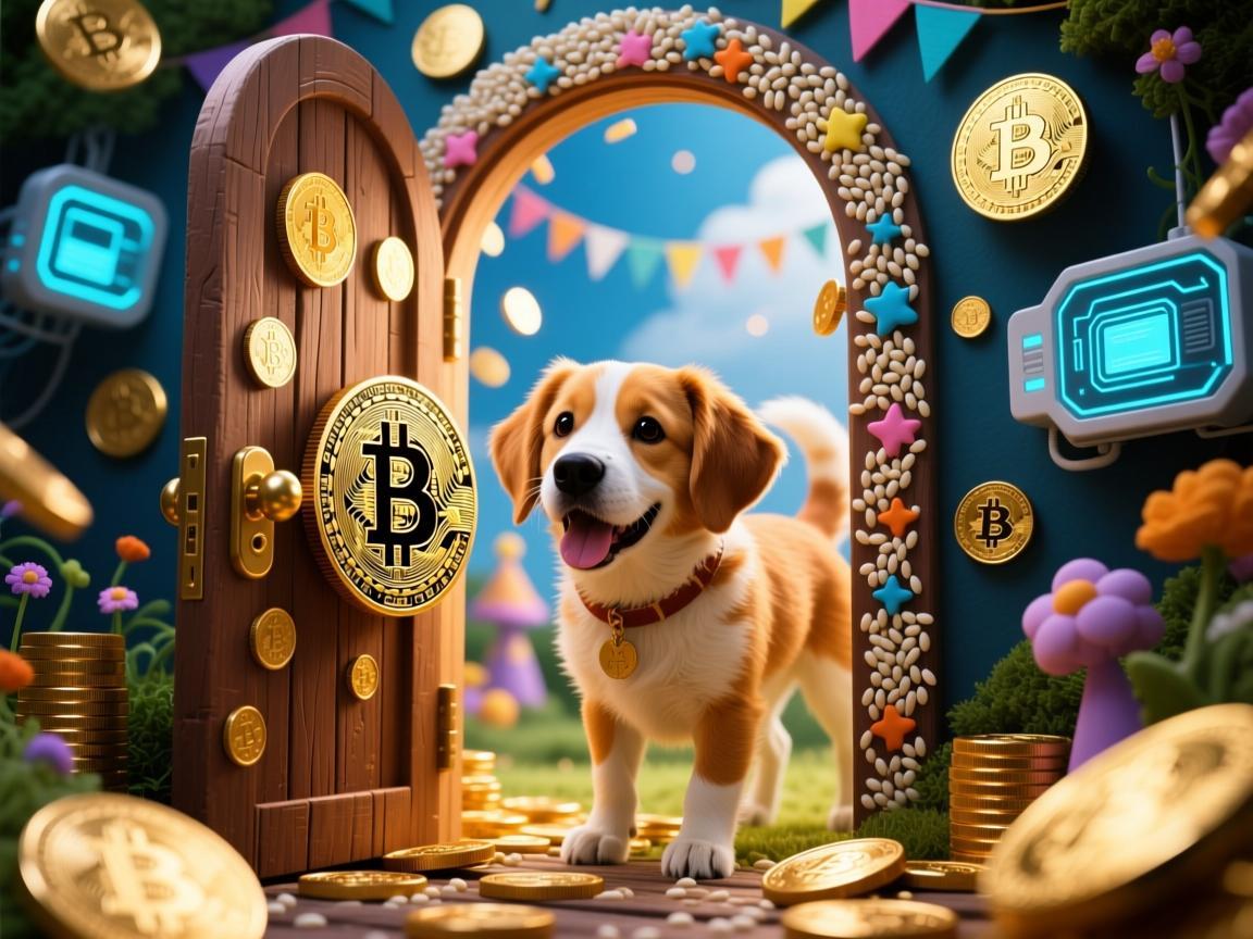 芝麻开门卖狗狗币，当童话撞上加密狂欢