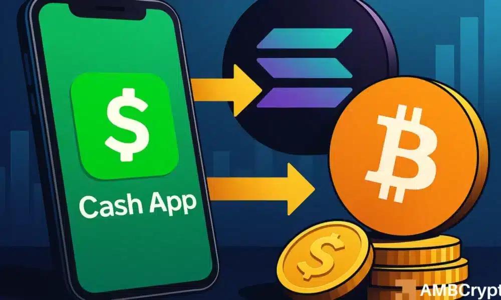 为什么 Cash App 的稳定币支付将使用 Solana 而不是比特币