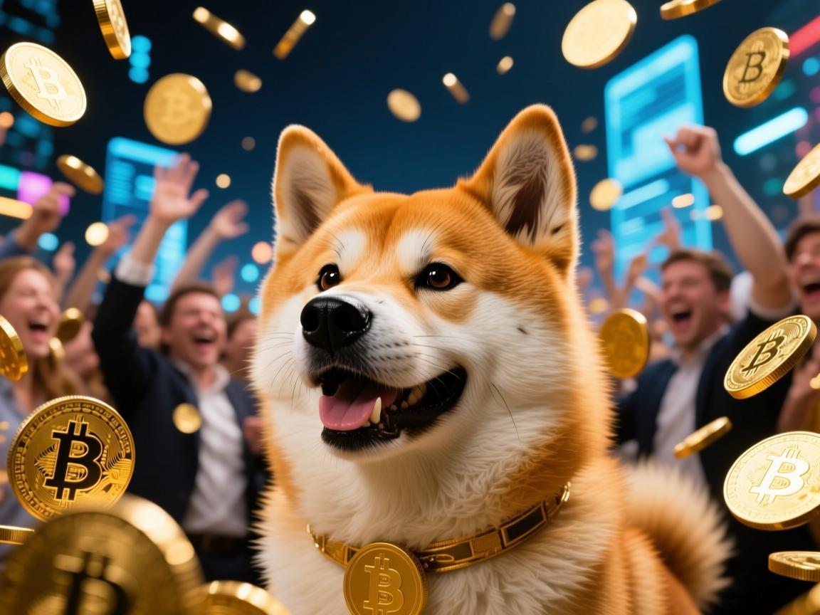 狗狗币第一次上热搜，一场全民狂欢的意外与必然