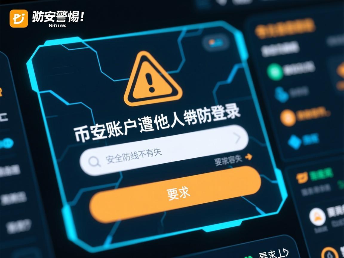 警惕！币安账户遭他人登录，安全防线不容有失
