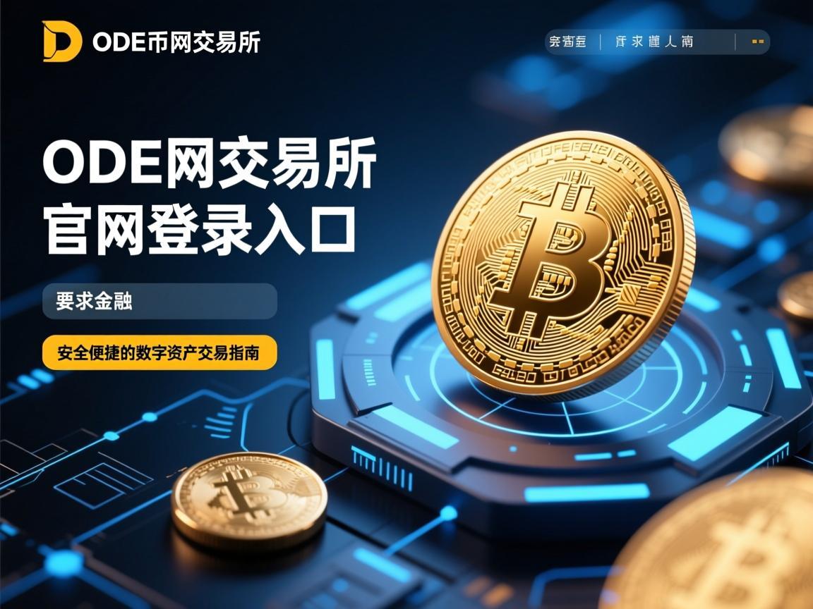 ODE币网交易所官网登录入口，安全便捷的数字资产交易指南