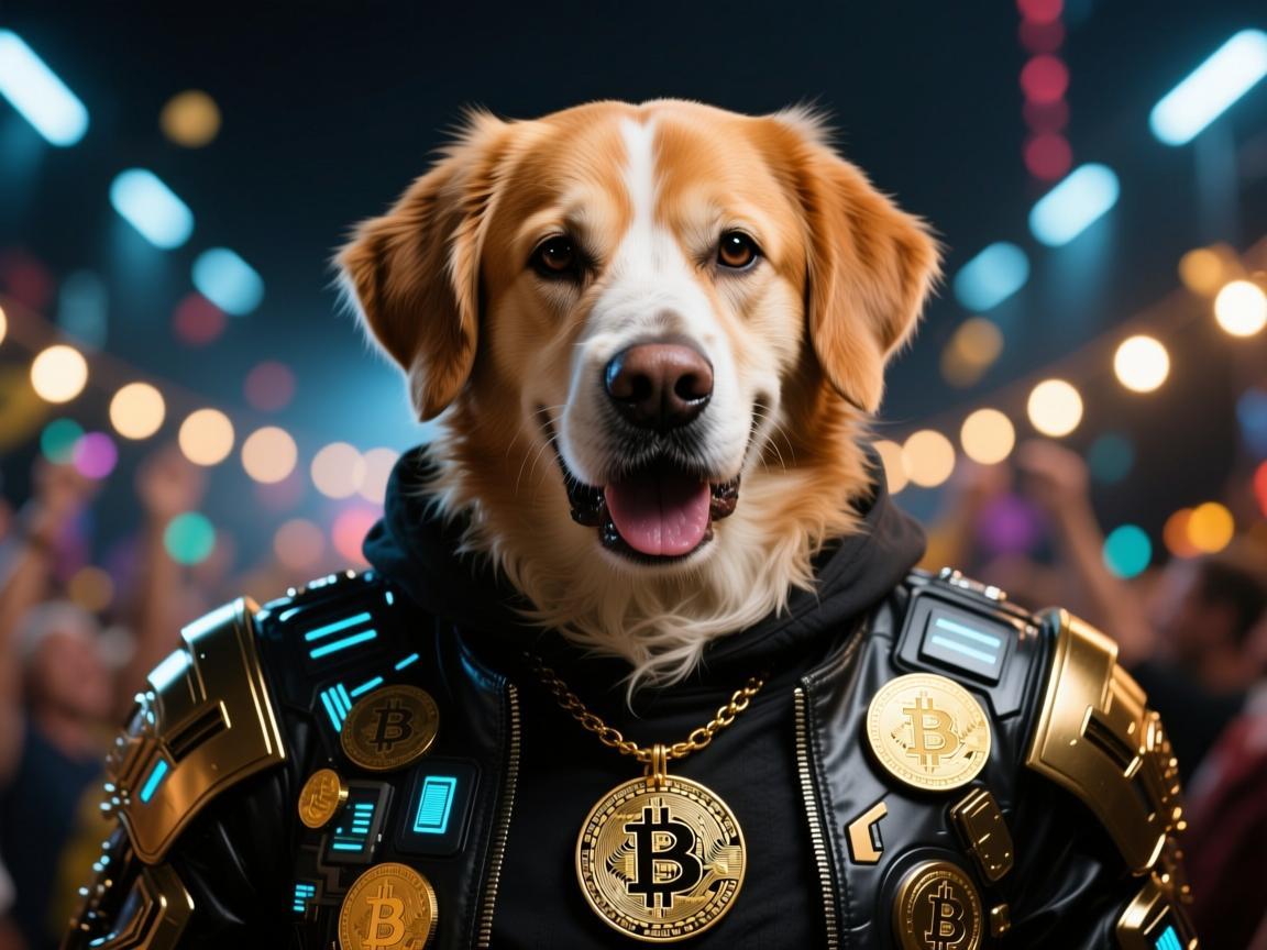狗狗币绝命老铁，在加密狂欢中坚守信仰的孤勇者