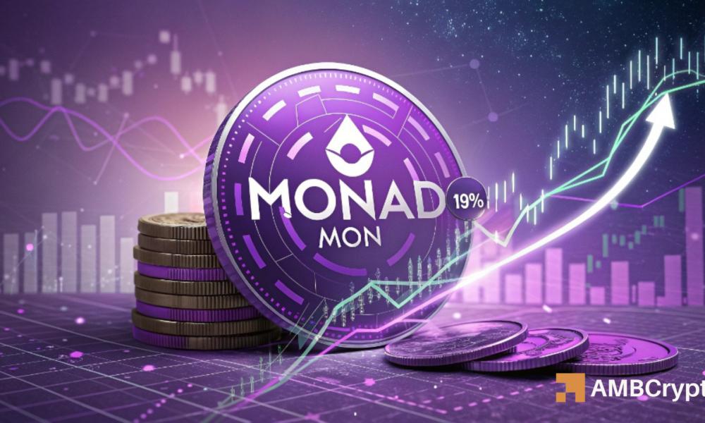 Monad 股价一天上涨 19%——但 MON 目前的涨势是否可持续