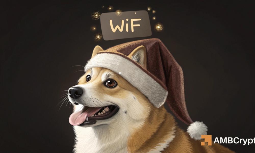 Dogwifhat [WIF] 上涨 13% – 只有当……才能突破 7 个月楔形