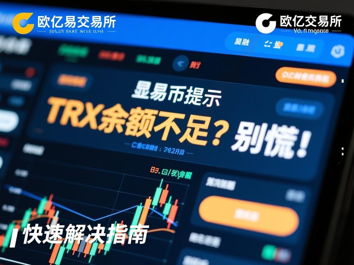 欧亿易交易所提币显示TRX余额不足 别慌！快速解决指南