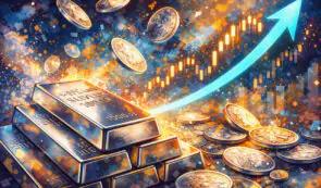白银价格创历史新高，而黄金价格则保持稳定。