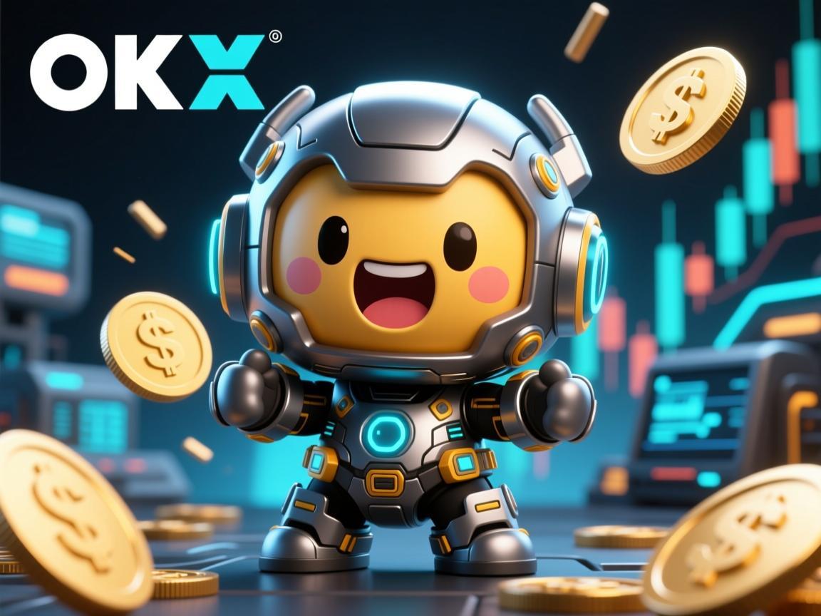 OKX交易所图片表情包，当硬核科技遇上可爱暴击