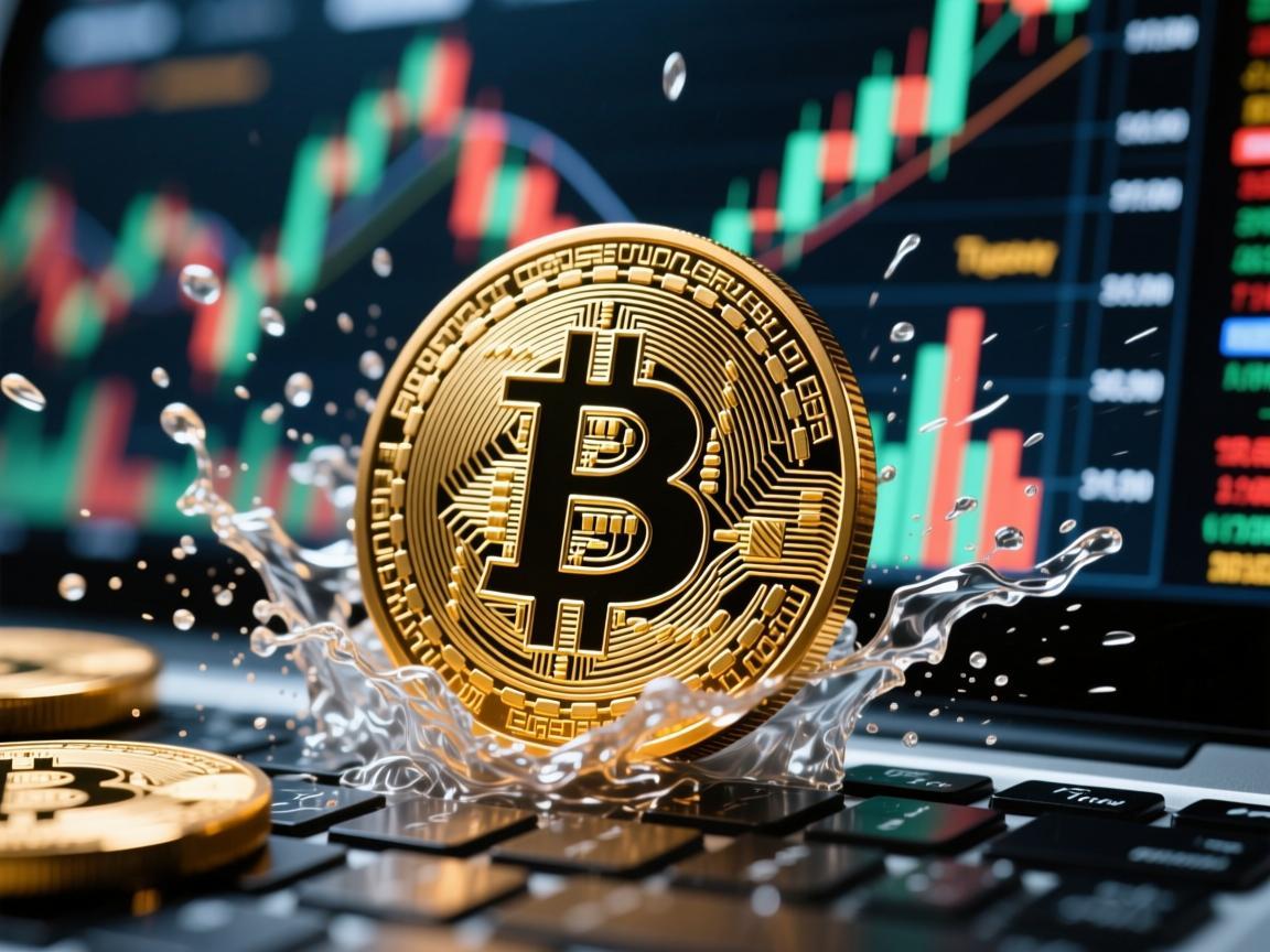 比特币价格周二跳水，市场情绪与多重因素交织下的剧烈波动