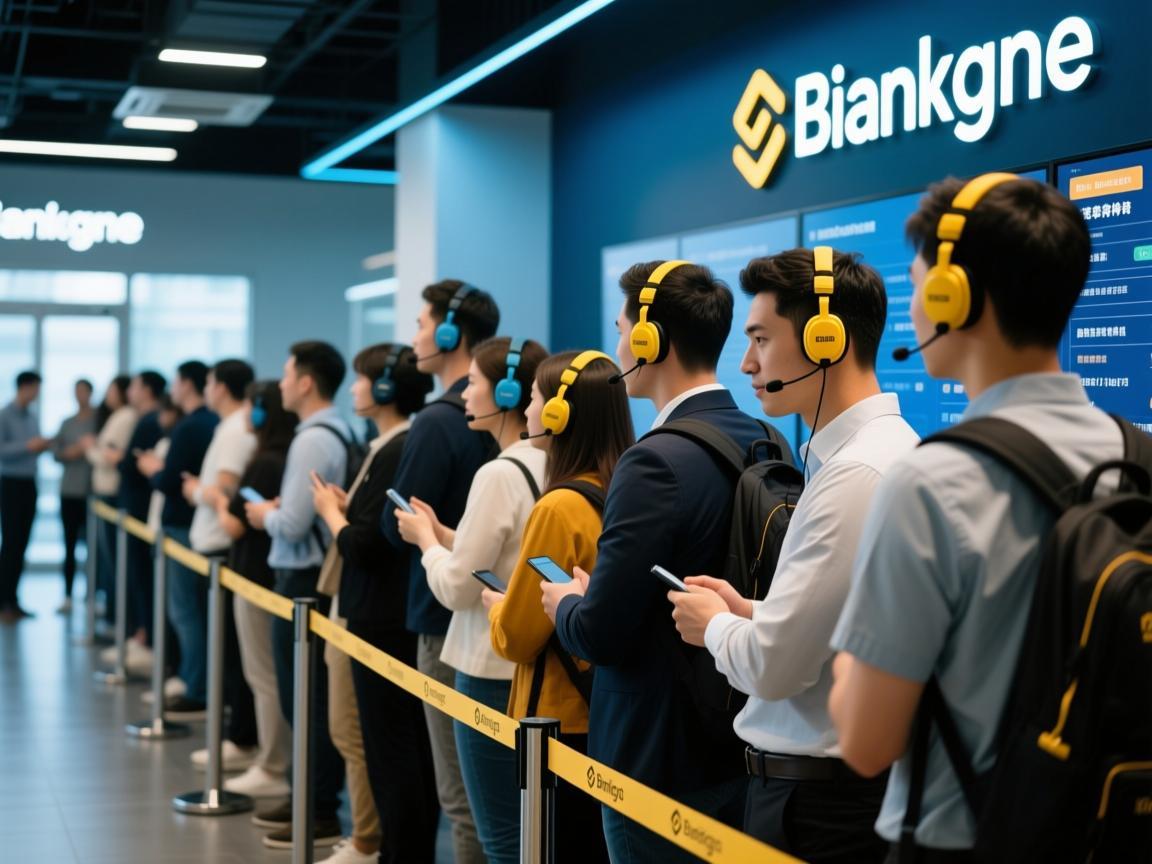 币安客服排队，当效率神话遇上用户焦虑