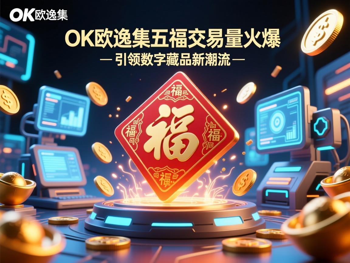 OK欧逸集五福交易量火爆，引领数字藏品新潮流