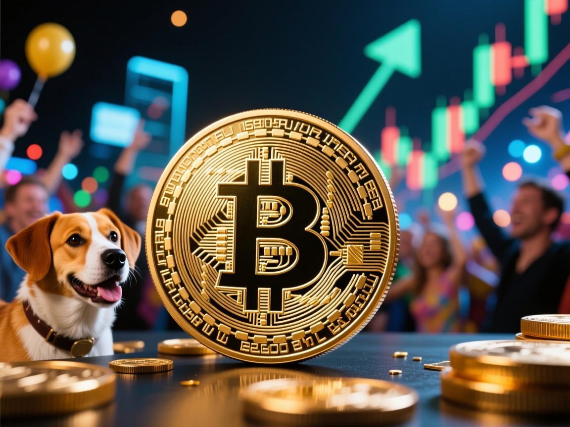 狗狗币涨幅背后，一场狂欢与现实的博弈