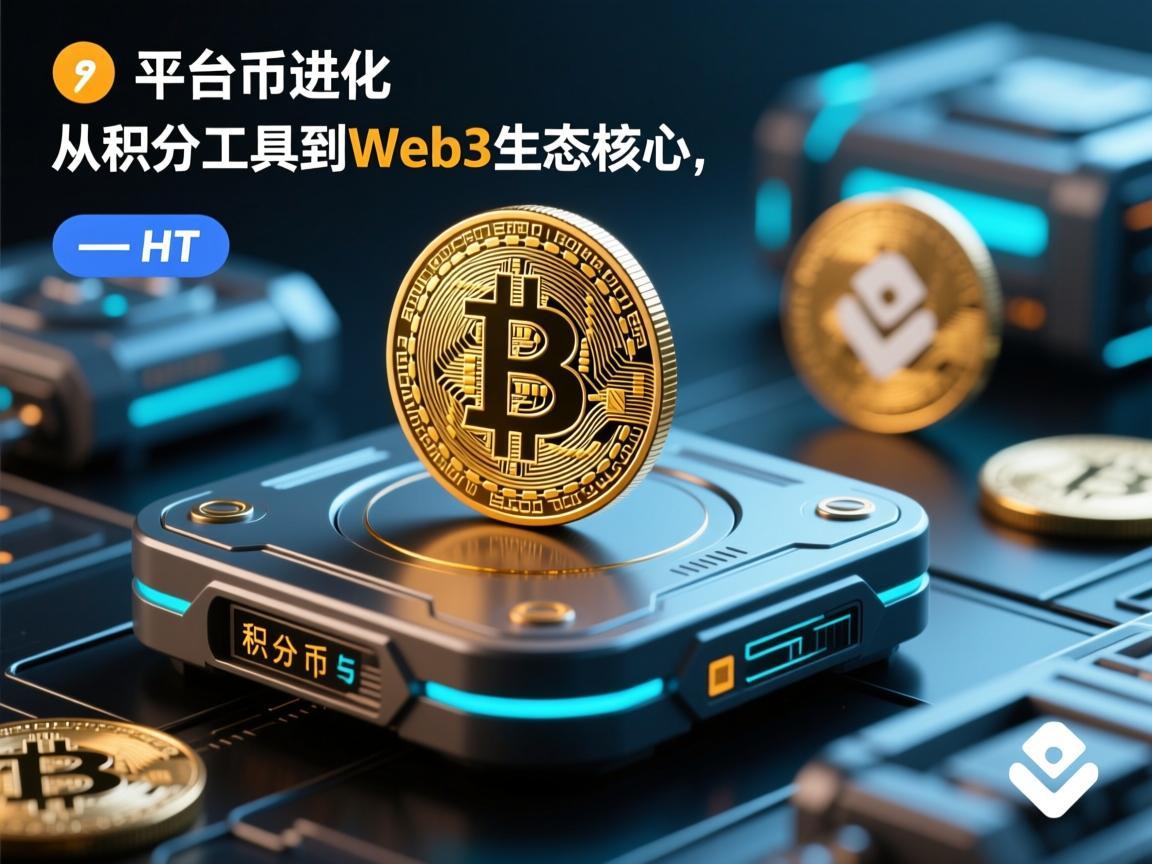 平台币的进化，从积分工具到Web3生态核心—HT、积分与币安币的路径差异
