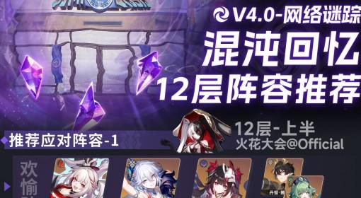崩坏：星穹铁道 4.0混沌回忆12层配队