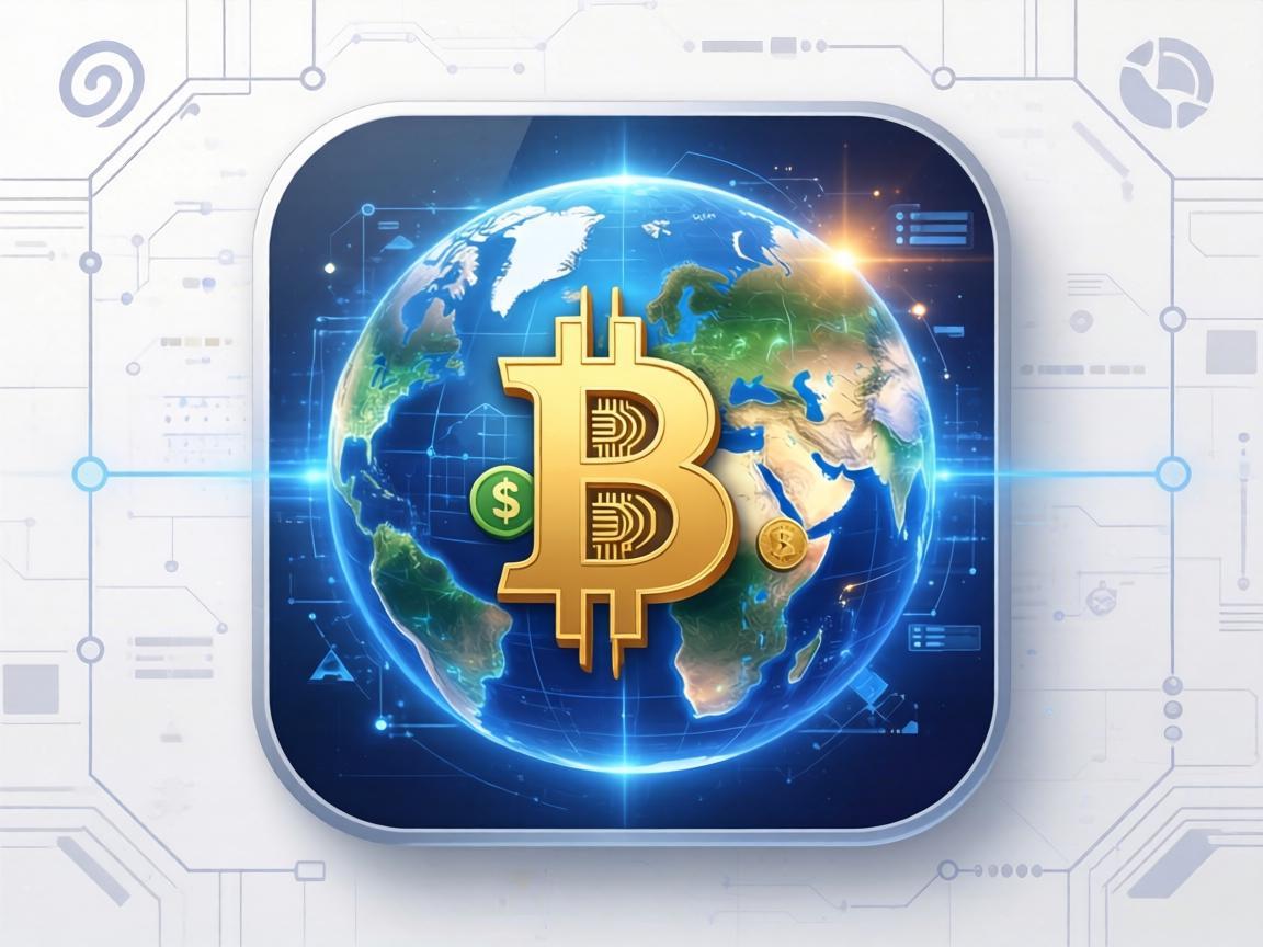 Oyi交易所软件图标，数字货币世界的视觉符号